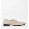 Austin Suede Loafer Loafer In Stone