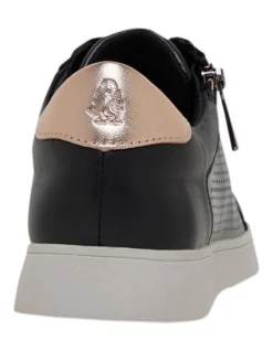 Hush Puppies Mimosa Perf Sneaker In Black/Copper -Dune London Shoes Shop 943264090 5 720x928