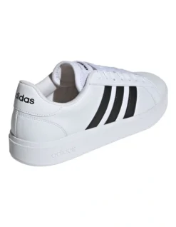ADIDAS Grand Court Lifestyle Court Casual Shoes In White/Black -Dune London Shoes Shop 944740000 4 720x928