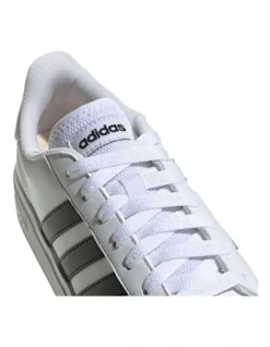 ADIDAS Grand Court Lifestyle Court Casual Shoes In White/Black -Dune London Shoes Shop 944740000 5 720x928
