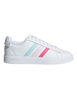 ADIDAS Grand Court Cloudfoam Shoe In White Multi