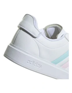 ADIDAS Grand Court Cloudfoam Shoe In White Multi -Dune London Shoes Shop 944740090 6 720x928