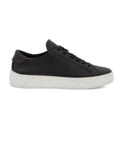 ECCO Street Tray Sneaker In Black