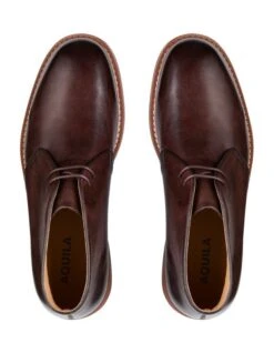 Declan Leather Chukka Boots In Brown -Dune London Shoes Shop 946786870 3 720x928