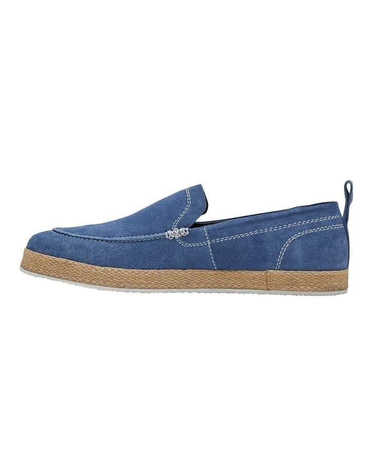 Oxford Joseph Suede Espadrille Shoes In Cobalt Blue 2 Oxford Joseph Suede Espadrille Shoes In Cobalt Blue - Image 2