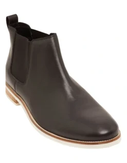 Oxford Stuart Leather Chelsea Boots In Black -Dune London Shoes Shop 948938950 3 720x928