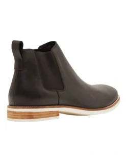 Oxford Stuart Leather Chelsea Boots In Black -Dune London Shoes Shop 948938950 4 720x928