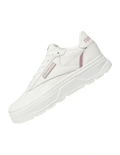 Reebok Club C Double Geo Sneaker In Chalk White -Dune London Shoes Shop 949664170 3 720x928