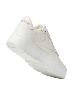 Reebok Club C Double Geo Sneaker In Chalk White -Dune London Shoes Shop 949664170 5 720x928