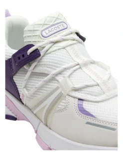 Lacoste L003 Textile Sneakers In White/Purple 11 Lacoste L003 Textile Sneakers In White/Purple -Dune London Shoes Shop 949707550 6 720x928