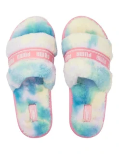 Puma Fluff Slipper In Multi -Dune London Shoes Shop 950147020 6 720x928