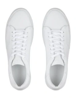 Vice Leather Sneakers In White -Dune London Shoes Shop 950399380 4 720x928