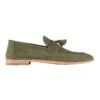 Carlo Nubuck Loafers In Green