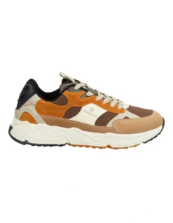 Gant Profellow Suede Sneaker In Warm Khaki