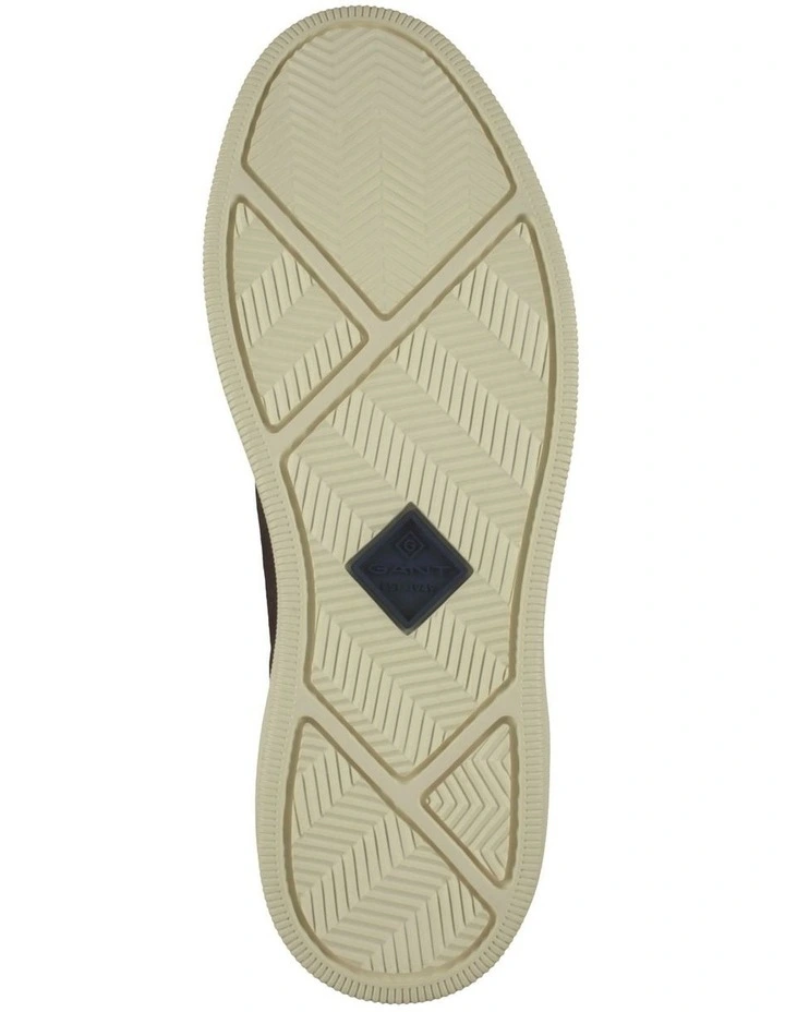 Gant San Prep Twill Suede Sneaker In Dark Brown 4 Gant San Prep Twill Suede Sneaker In Dark Brown - Image 4