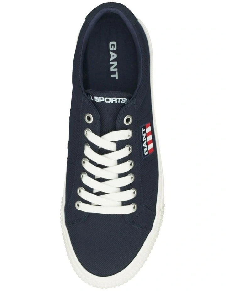 Gant Jaqco Twill Sneaker In Blue 2 Gant Jaqco Twill Sneaker In Blue - Image 2