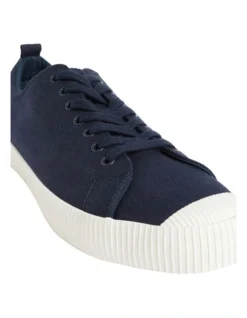 French Connection Hamish Canvas Sneaker -Dune London Shoes Shop 954355780 954352540 4 720x928