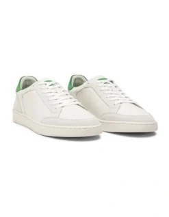 Sussex Street Sneaker In Chalk/Emerald -Dune London Shoes Shop 955433350 3 720x928