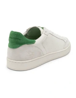 Sussex Street Sneaker In Chalk/Emerald -Dune London Shoes Shop 955433350 4 720x928