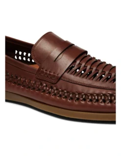 Gisborne Huarache Slip On In Redwood -Dune London Shoes Shop 955433710 5 720x928