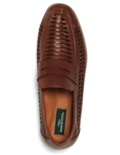 Gisborne Huarache Slip On In Redwood -Dune London Shoes Shop 955433710 6 720x928