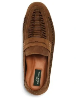 Gisborne Huarache Slip On In Tropical Birch -Dune London Shoes Shop 955433800 6 720x928