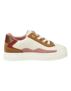 Gant Avona Leather Sneaker In Cream/Multi -Dune London Shoes Shop 957206170 5 720x928