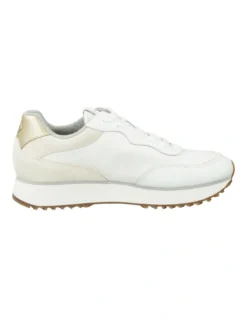 Gant Bevinda Leather Sneaker In White -Dune London Shoes Shop 957206350 5 720x928