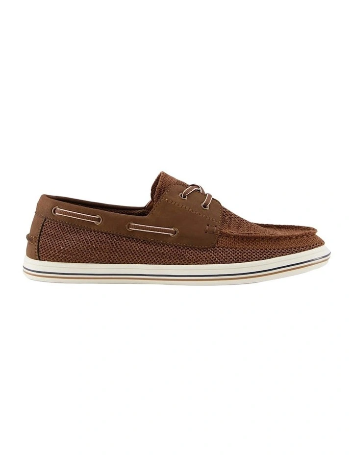 Dune London Burnner Boat Shoe In Tan 1 Dune London Burnner Boat Shoe In Tan