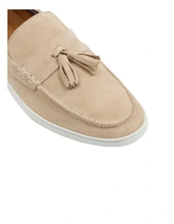 Dune London Bloom Tassel Loafer In Sand -Dune London Shoes Shop 957341710 3 720x928