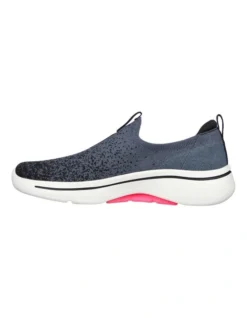 Skechers Go Walk Arch Fit In Black/Pink -Dune London Shoes Shop 960410710 3 720x928