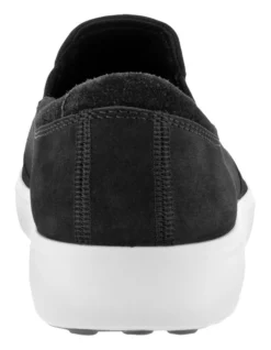 ECCO Soft 7 Sneaker In Black -Dune London Shoes Shop 965622250 7 720x928