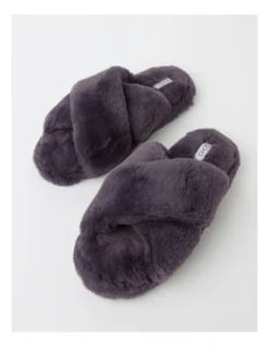 SOHO Aspen Slipper In Purple -Dune London Shoes Shop 966133000 3 720x928