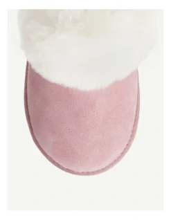 SOHO Felix Slipper In Pink Sheepskin In Pink -Dune London Shoes Shop 966136150 6 1 720x928