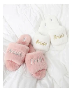 SOHO Bride Tribe Slipper In Blush -Dune London Shoes Shop 966136780 7 720x928