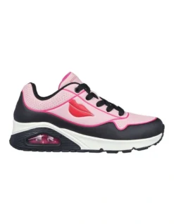 Skechers Dvf Lipstick Emboss Lace Up Fashion Sneaker