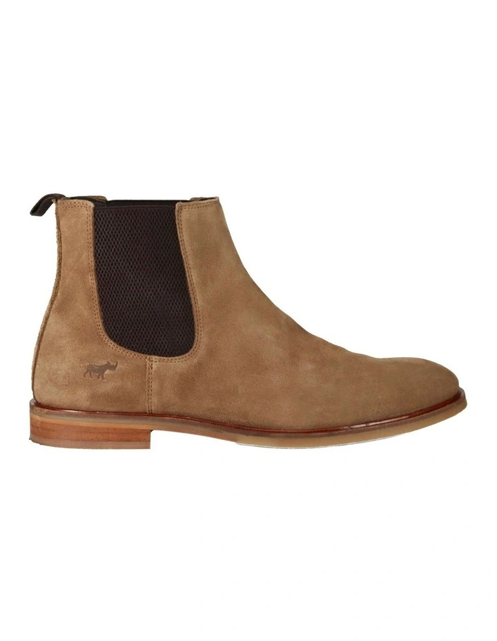 Richmond Boot In Beige Suede 1 Richmond Boot In Beige Suede
