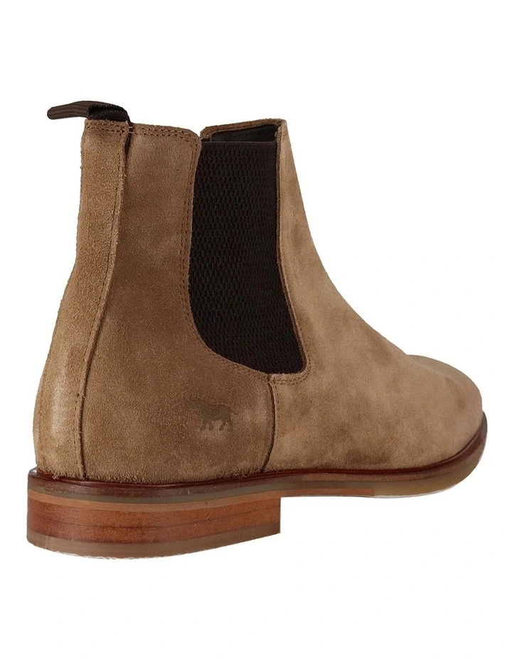 Richmond Boot In Beige Suede 2 Richmond Boot In Beige Suede - Image 2
