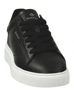 Gant Mc Julien Leather Sneaker In Black -Dune London Shoes Shop 968727430 5 720x928