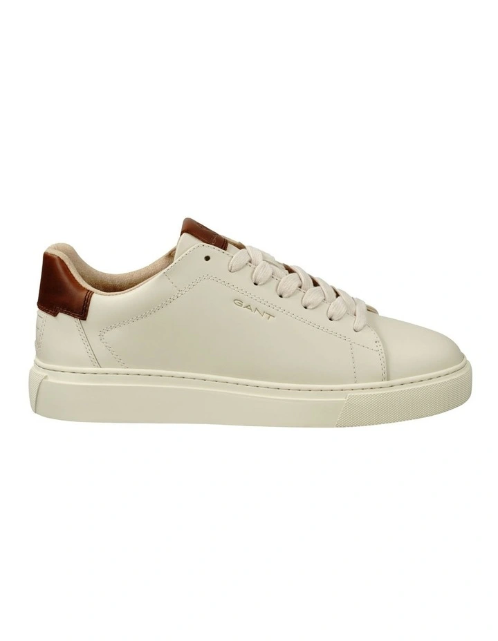 Gant Mc Julien Leather Sneaker In Beige 1 Gant Mc Julien Leather Sneaker In Beige