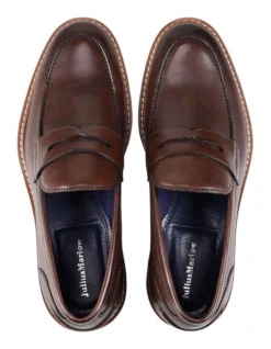 Chaotic Slip-on Loafer In Brown -Dune London Shoes Shop 969222430 3 720x928