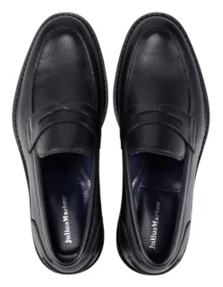 Chaotic Slip-on Loafer In Black -Dune London Shoes Shop 969222520 3 720x928