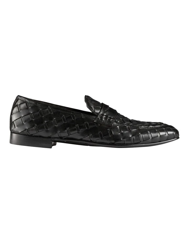 Giovanni Leather Loafers In Black 1 Giovanni Leather Loafers In Black
