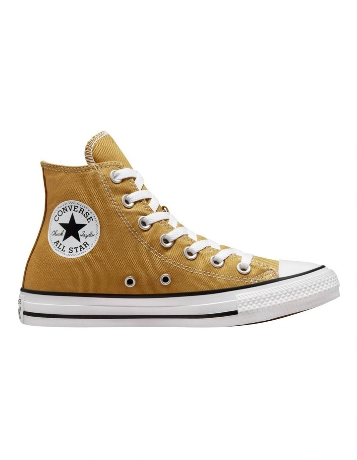 Converse Chuck Taylor All Star Hi In Yellow 1 Converse Chuck Taylor All Star Hi In Yellow