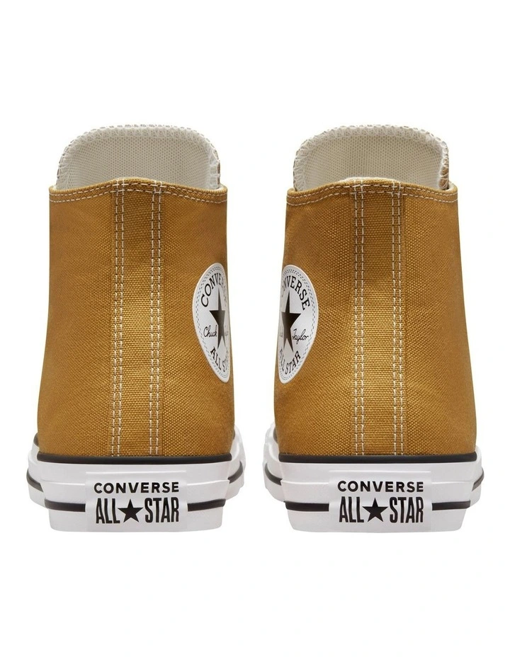 Converse Chuck Taylor All Star Hi In Yellow 6 Converse Chuck Taylor All Star Hi In Yellow - Image 6