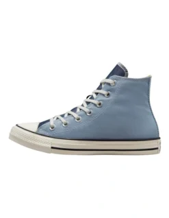 Converse Chuck Taylor All Star Demin Hi Top In Blue -Dune London Shoes Shop 974664190 3 720x928