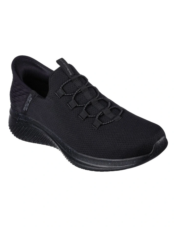 Skechers Ultra Flex 3.0 Right Away Sneaker In Black 3 Skechers Ultra Flex 3.0 Right Away Sneaker In Black - Image 3