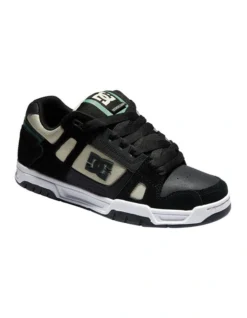 DC Stag Sneaker In Tan/Green -Dune London Shoes Shop 976838680 4 720x928