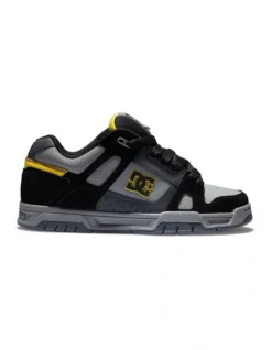 DC Stag Sneaker In Grey/Black