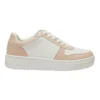 Fraser Smooth Sneakers In White/Blush